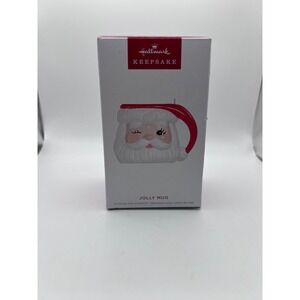 Hallmark Keepsake Santa Claus Jolly Mug Ornament 2025 Christmas Tree Limited Ed